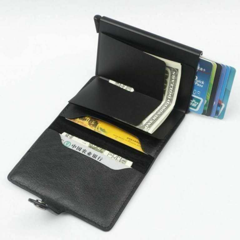 Brieftaschen: Leder RFID Kredit Kartenetui Restposten – Neu (gemäss Beschreibung) aus Kirchdorf AG von Lionstein 2