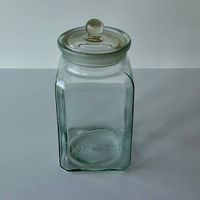 Grosses altes MAGGI Vorratsglas mit Glasdeckel  24 cm