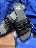BUENO neue Sommerschuh Echtleder Gr.41