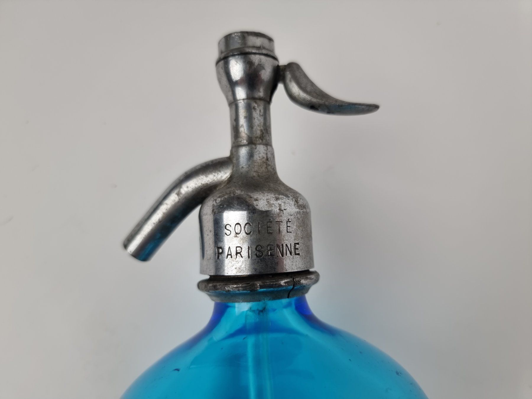 Bottiglie: Siphonflasche blau – Usato da Urtenen-Schönbühl venduto da Restwert_Schoenbuehl 4