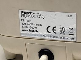 Fritteuse Fust Primotecq DF 1600
