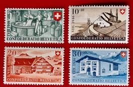 PRO PATRIA SATZ 30 - 33 1946** POSTFRISCH