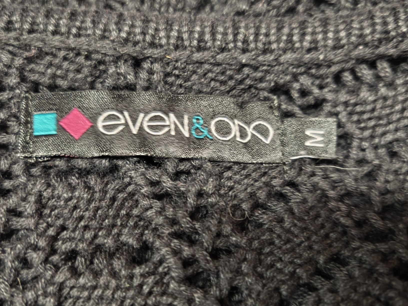 Maglioni & Felpe: Damen Pullover even&odd schwarz Strickmuster Grösse M – Nuovo (secondo la descrizione) da Emmetten venduto da SecondhandSiska 3