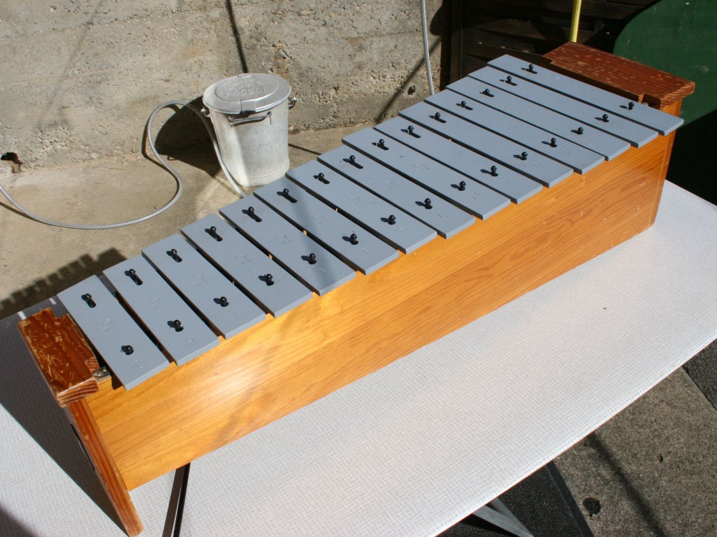 Strumenti musicali: XYLOPHON 80 cm. GROSS – Usato da Wauwil venduto da Vintagesky 5