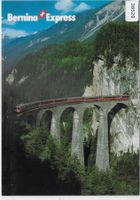 Bernina Express auf dem Landwasser-Viadukt bei Filisur
