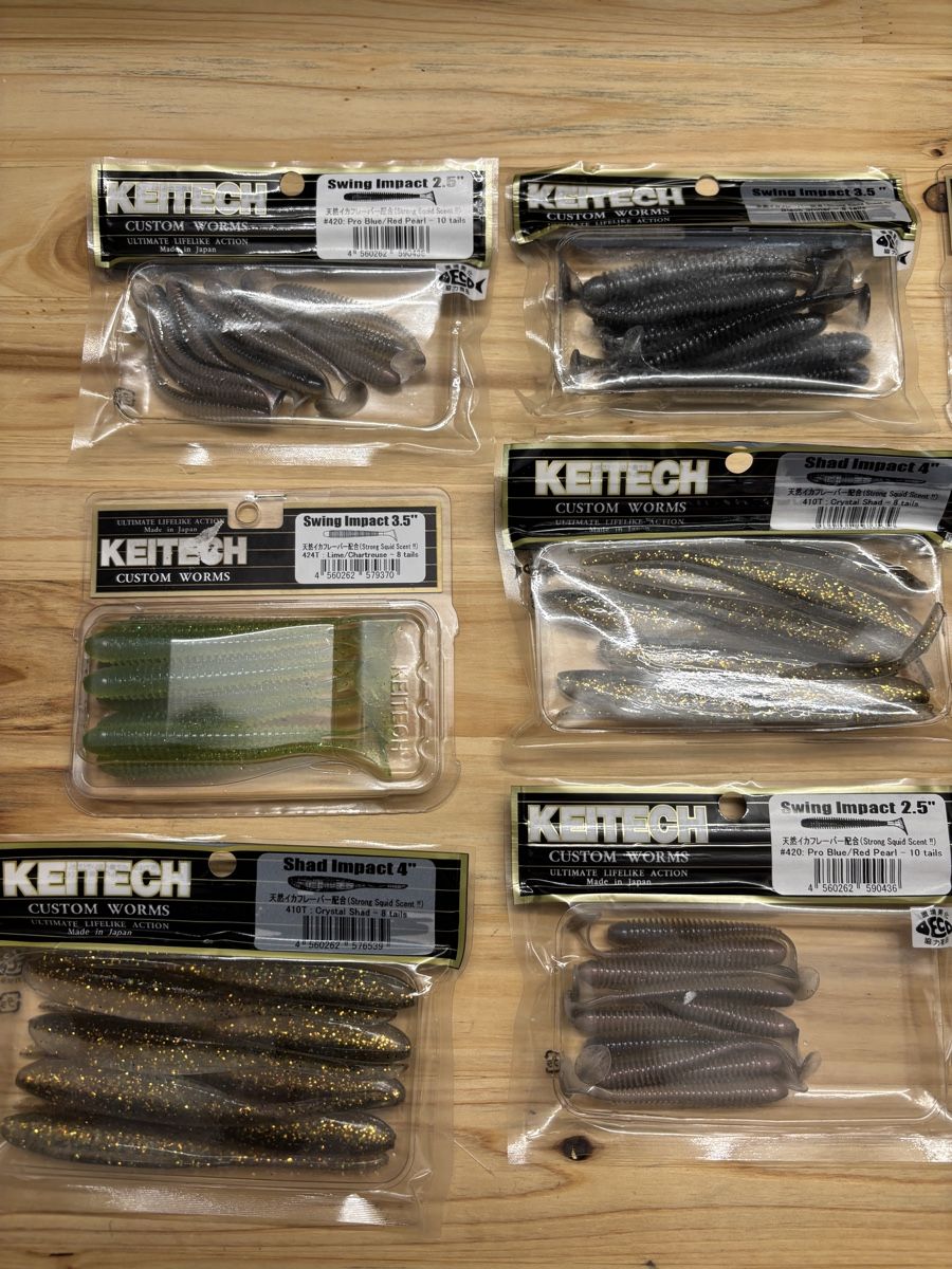 Keitech Esche: Keitech Gummiköder NEU – Nuovo e nell'imballaggio originale da Thierachern venduto da 19Fischer95 2