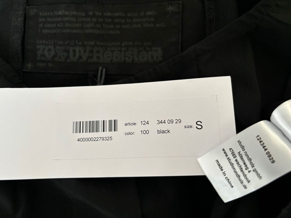 Rundholz Vestiti: Rundholz Black Label, Size S, Black – Nuovo e nell'imballaggio originale da Erlenbach ZH venduto da verbena_mint 4