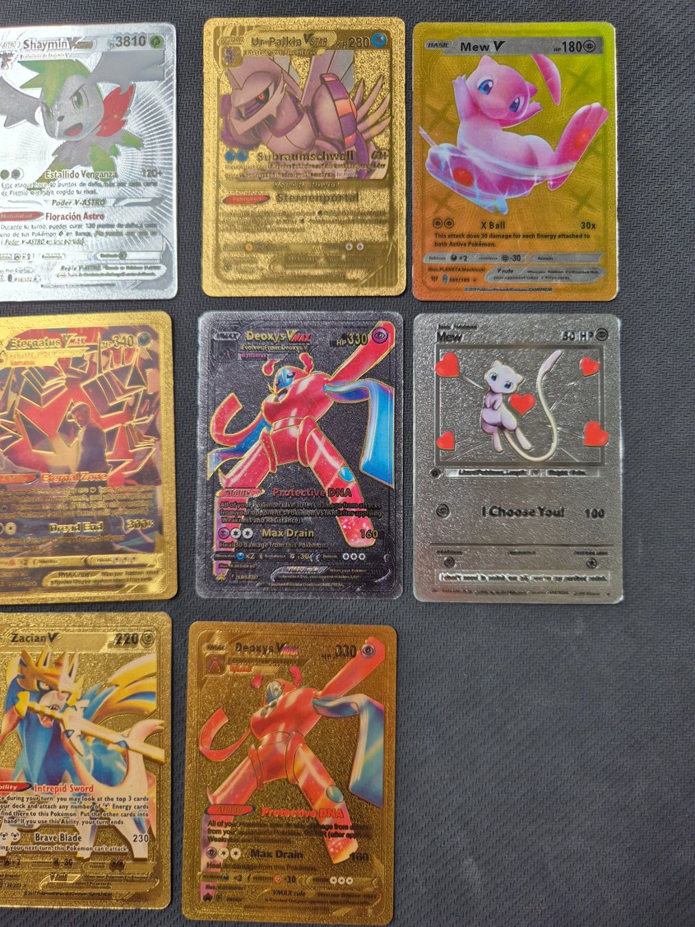 Pokémon Carte collezionabili: Gefälschte Legendäre Pokémon Karten Set – Usato da Opfikon venduto da Steins_Siedlung 2
