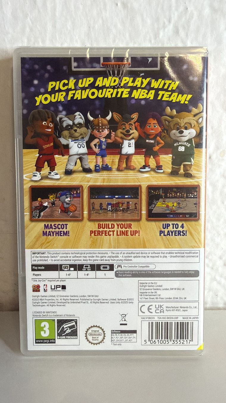Jeux: Nintendo Switch NBA Bounce Spiel neu – Neuf avec emballage d'origine à Ehrendingen par lax21 1
