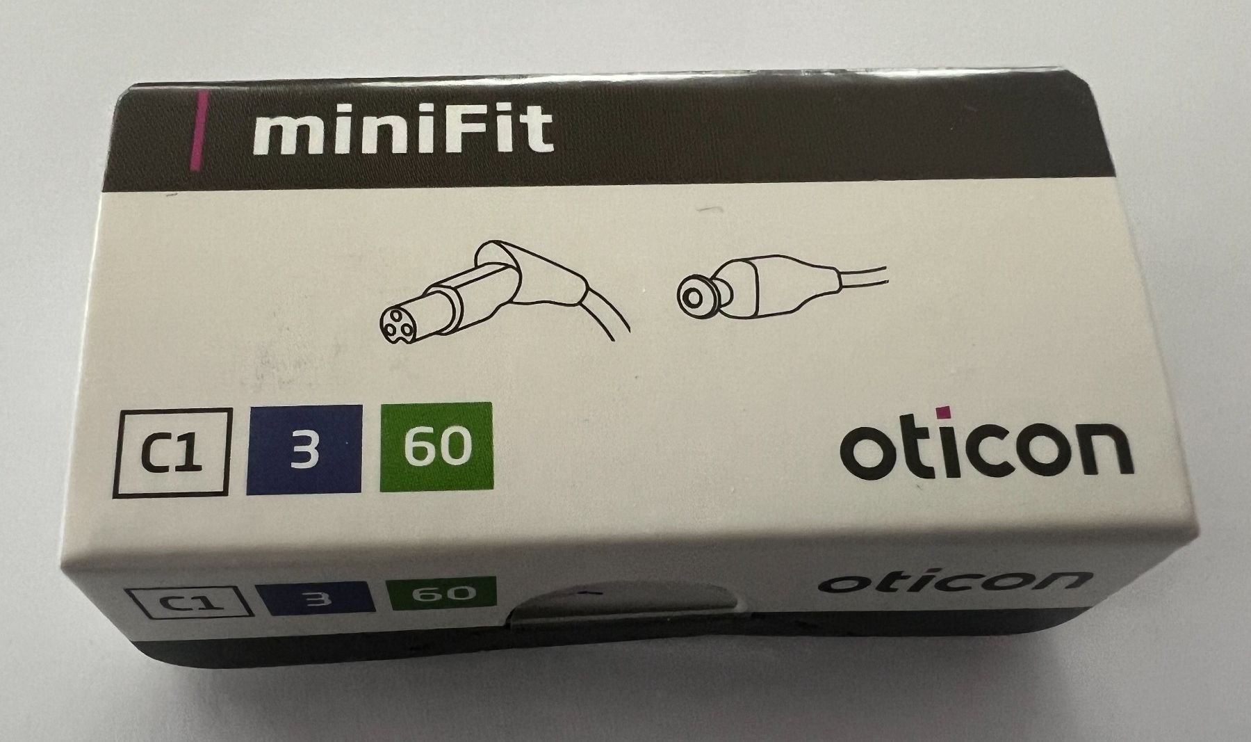 Oticon Attrezzature mediche: Oticon miniFit Receiver - C1 - 3L - 60 – Nuovo e nell'imballaggio originale da Affoltern am Albis venduto da Rabbi002