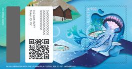 2022 Swiss Crypto Stamp Token 9 ungestempelt**