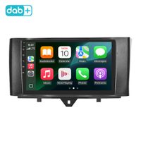 Autoradio DAB+ Smart Fortwo Forfour Carplay Android 9 Zoll