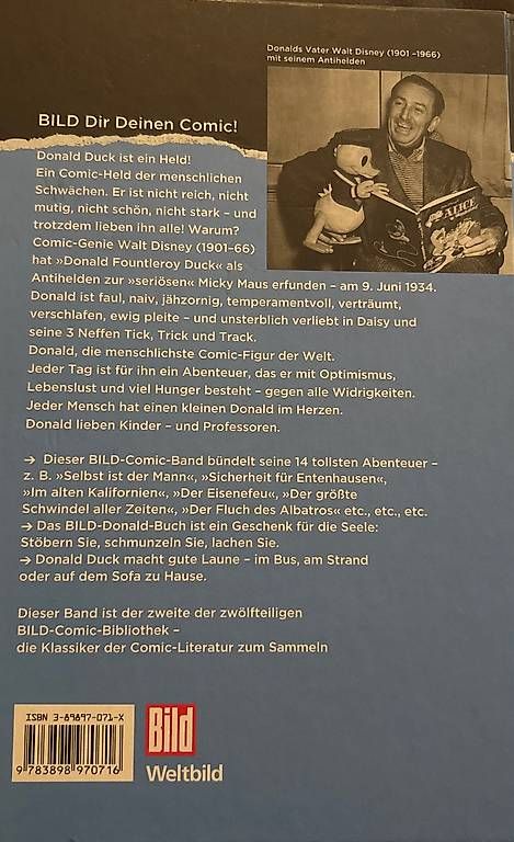 BD: Donald Duck, Comic Bibliothek 2 – D'occasion à Finsterhennen par spe_j6zr 3