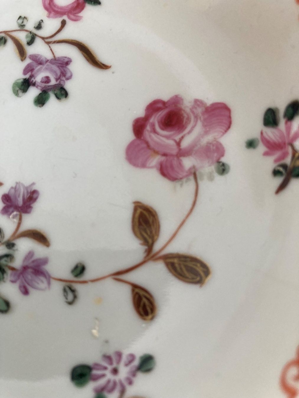 Ciotole: Wunderbare, antike Schale aus China mit Floralmuster – Usato da Zürich venduto da kostbares 2