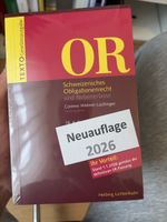 TEXTO OR Schweizer Obligationenrecht 2026 neu und OVP