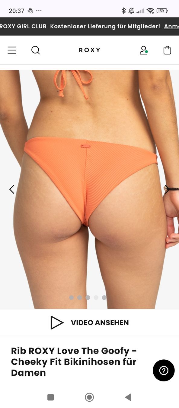 Roxy Costumi da bagno & Bikini: Original ROXY Bikinihose, Gr. XL, neu! – Nuovo e nell'imballaggio originale da Tamins venduto da LisaMorpurgo 1