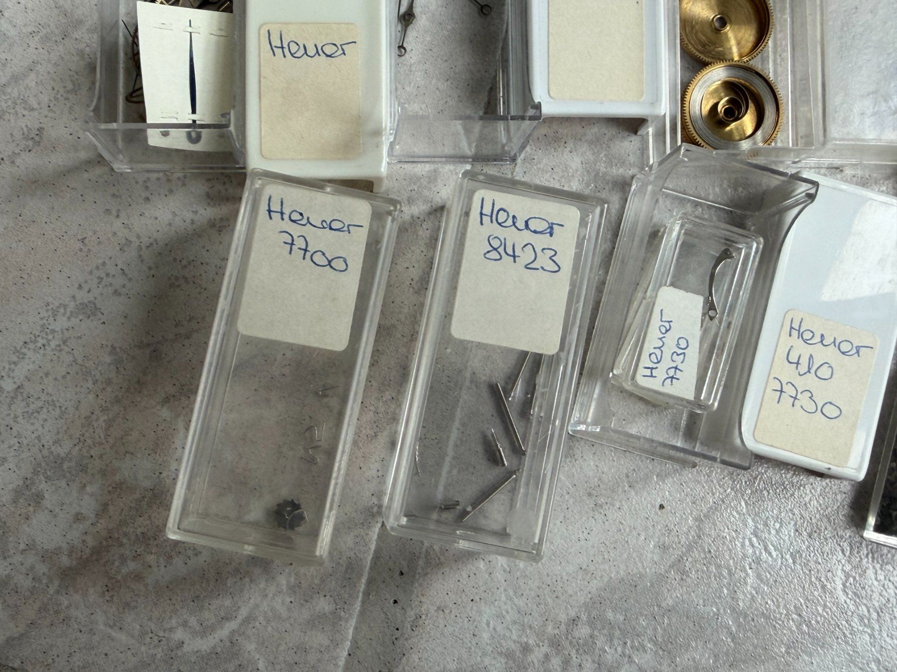 Tag Heuer Uhren: Heuer Uhrenteile – Gebraucht aus Worblaufen von chronyves 3