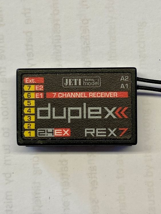 Jeti Rex 7 Empfänger (Gebraucht) in Heimberg für CHF 63 – mit Lieferung ...