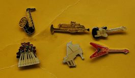 Musikinstrumente 6 Pins
