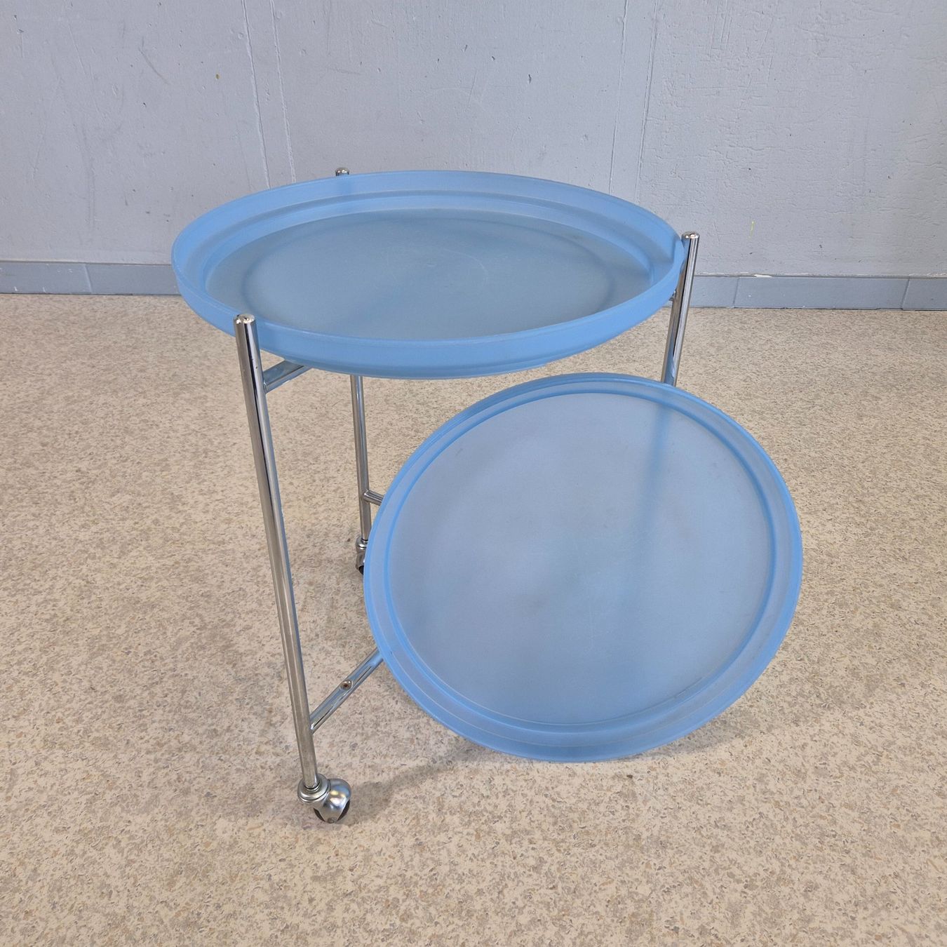 Carrelli di servizio: Cooler Barwagen, Trolley Servierwagen Rollwagen 2 Ablagen – Usato da Nottwil venduto da Wondewa-Shop 3