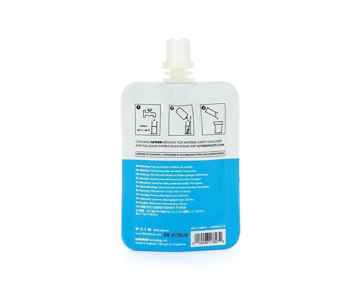 Ilford Laboratorio & Camera oscura: ILFORD Simplicity Film Starter Pack – Nuovo e nell'imballaggio originale da Halden venduto da TopFoto 6
