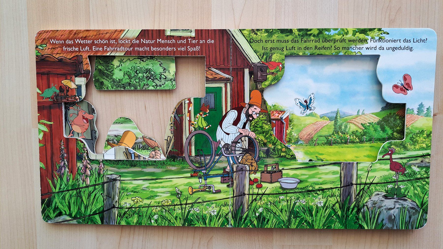 Libri: Pettersson und Findus - Fensterbuch - Karton – Usato da Affoltern am Albis venduto da saminou01 4