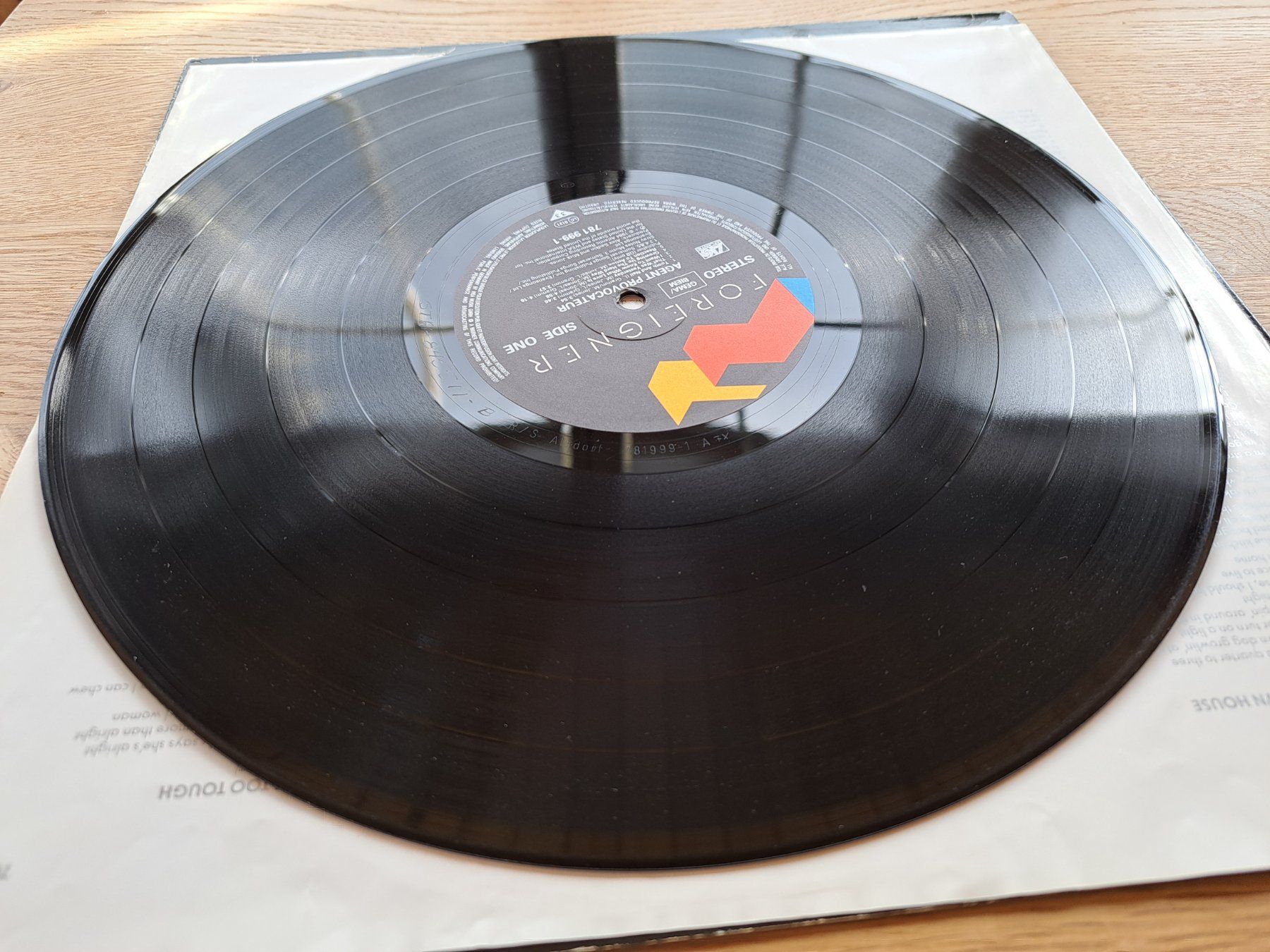 Schallplatten: Foreigner - Agent Provocateur – Gebraucht aus Meggen von Ricardokoch 3