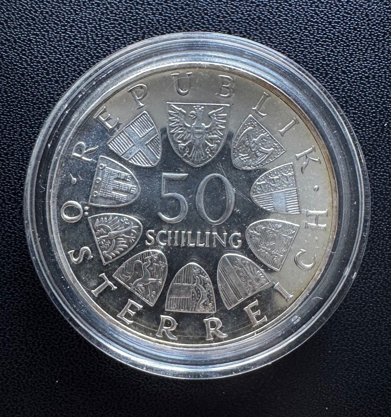 Tutti le monete: Österreich - 50 Schilling 1967 PP – Usato da Meilen venduto da coins4sale 1