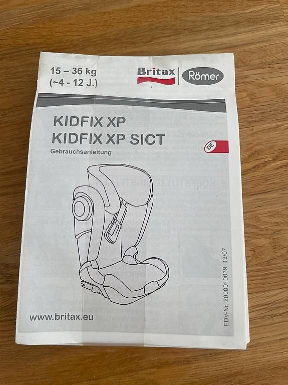 Britax Römer Seggiolini per auto: Römer Kidfix XP SICT Isofix  Kindersitz Auto – Usato da Uster venduto da Xtraodysseus 3