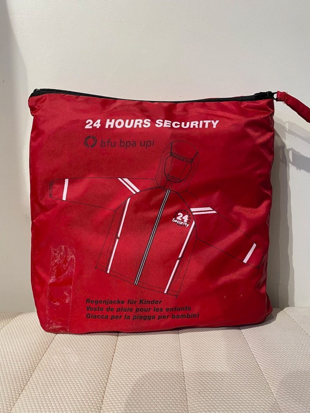 Giacche & Cappotti: KINDER REGENJACKE 24H. SECURITY 4-6JAHRE – Nuovo e nell'imballaggio originale da Zürich venduto da LIQUIDATOR.CP 3