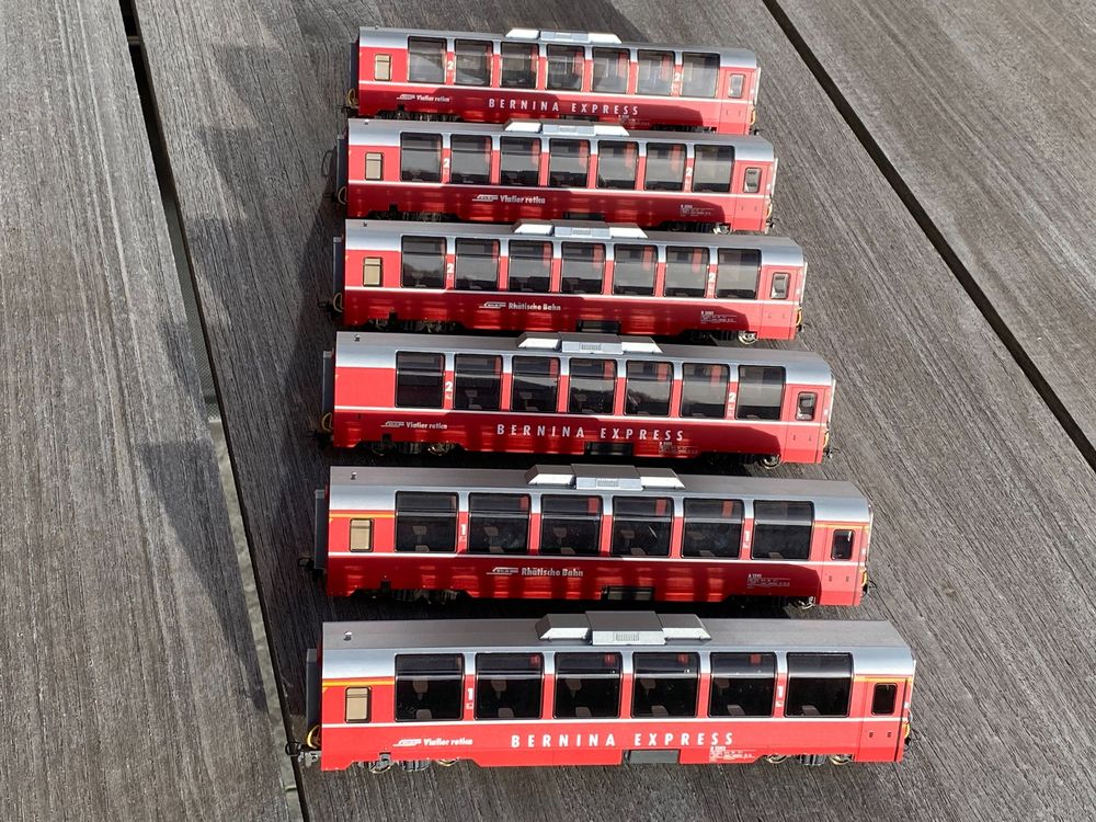 RhB Bemo H0m Set Bernina Expresszug 6 teilig (Gebraucht) in Goldau für ...