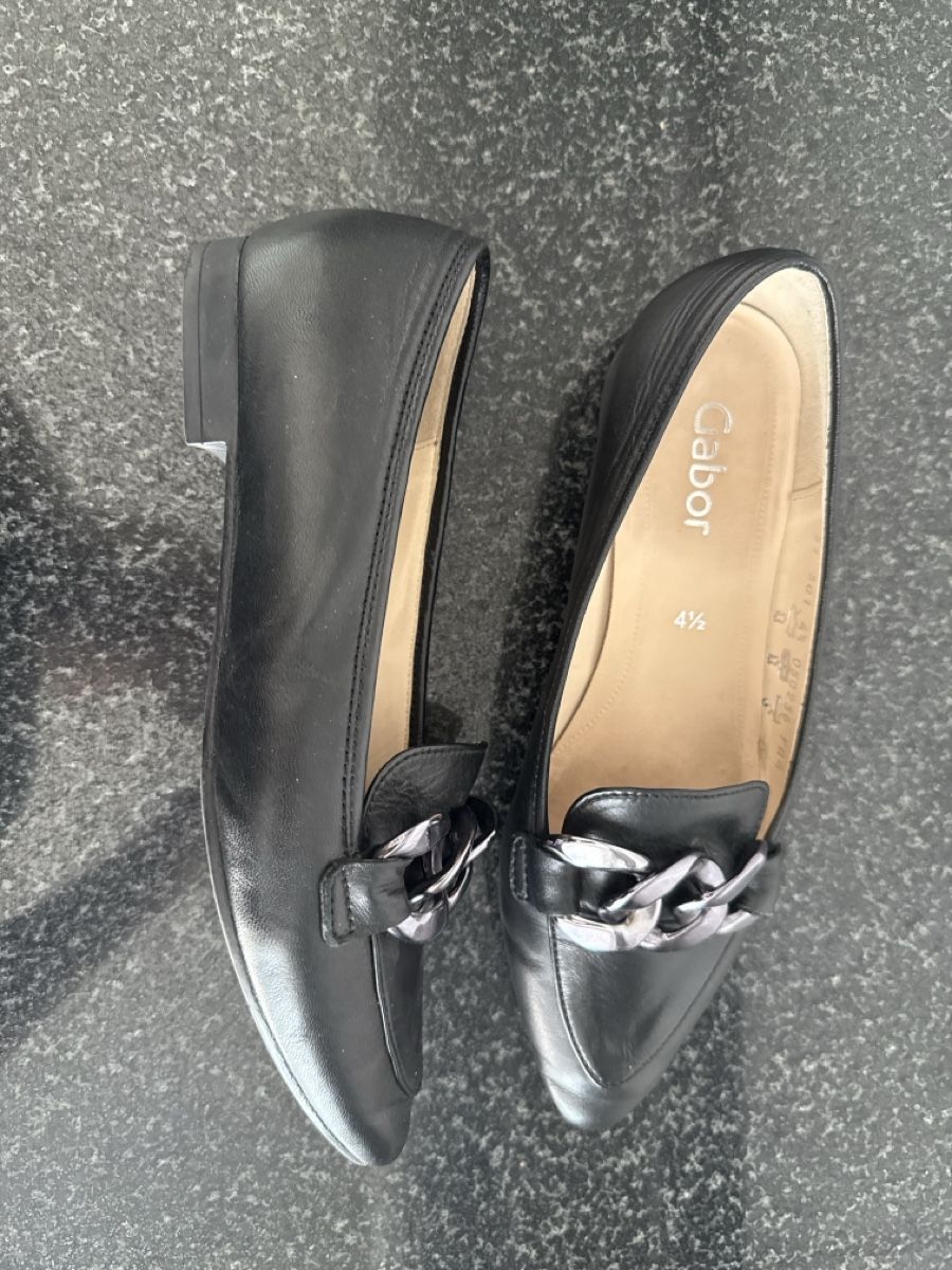 Gabor Scarpe da donna: Gabor Leder Loafers Schwarz Gr. 4 1/2 – Nuovo (secondo la descrizione) da Pfungen venduto da fes_9gxb 2