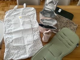 Baby Zubehör Wickelunterlage, Isoliertaschen, Sitzauflage