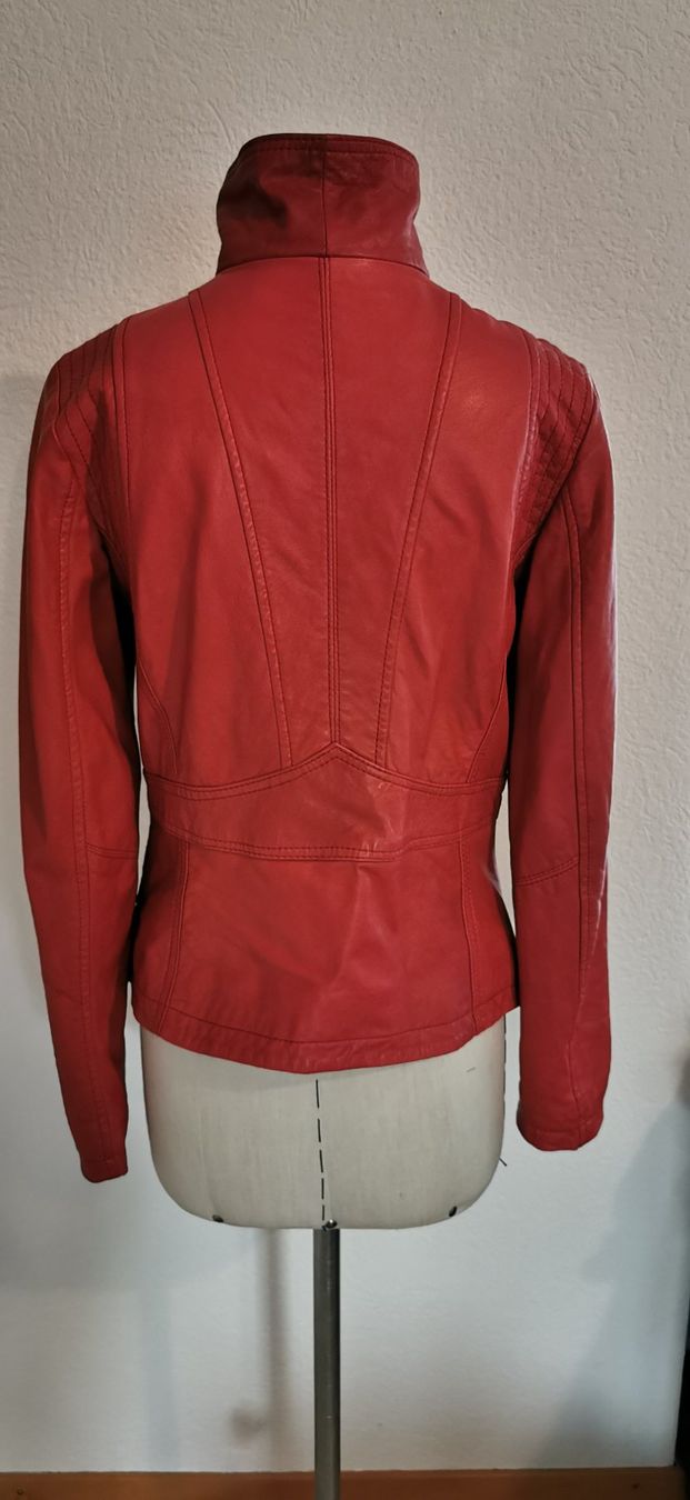 Jacken: rostrote Lammlederjacke neuwertig, XS – Neu (gemäss Beschreibung) aus Zwillikon von Leewii 3