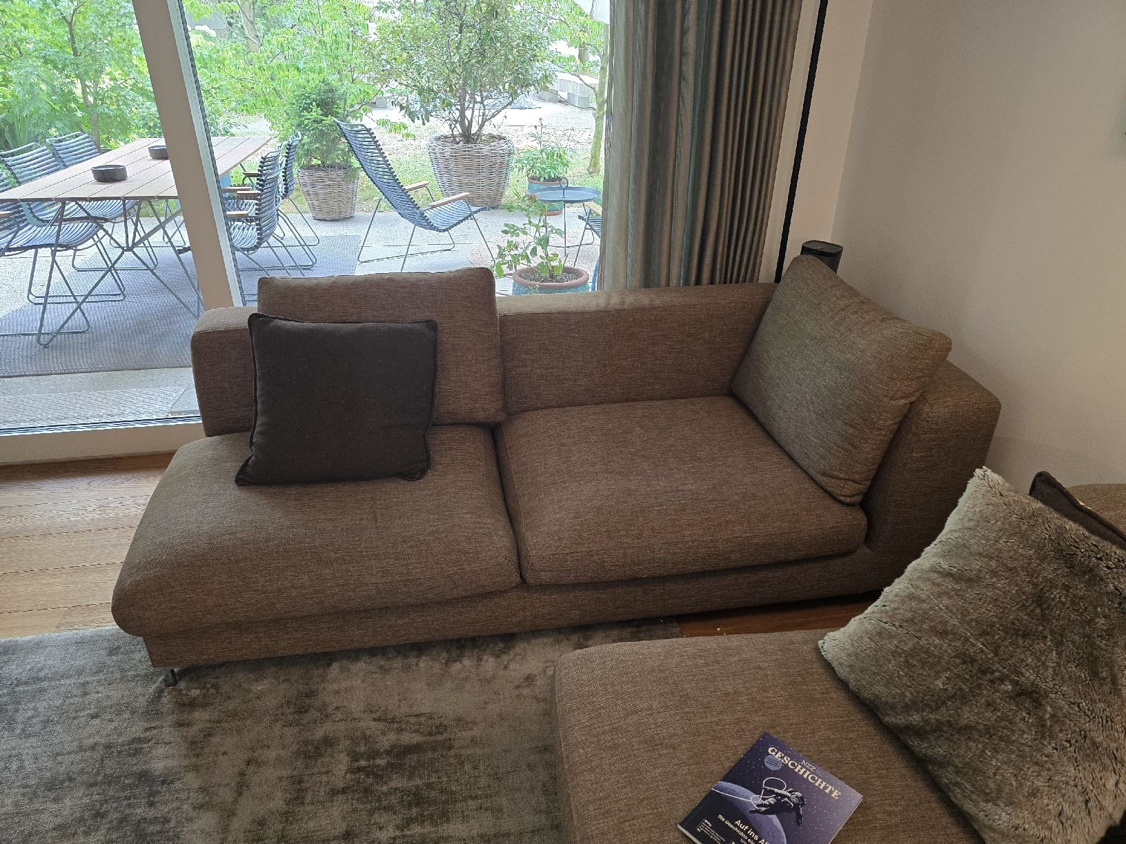 Sofas: Sofa braun mit Elementen gut erhalten – D'occasion à Baar par Blue_eye 5