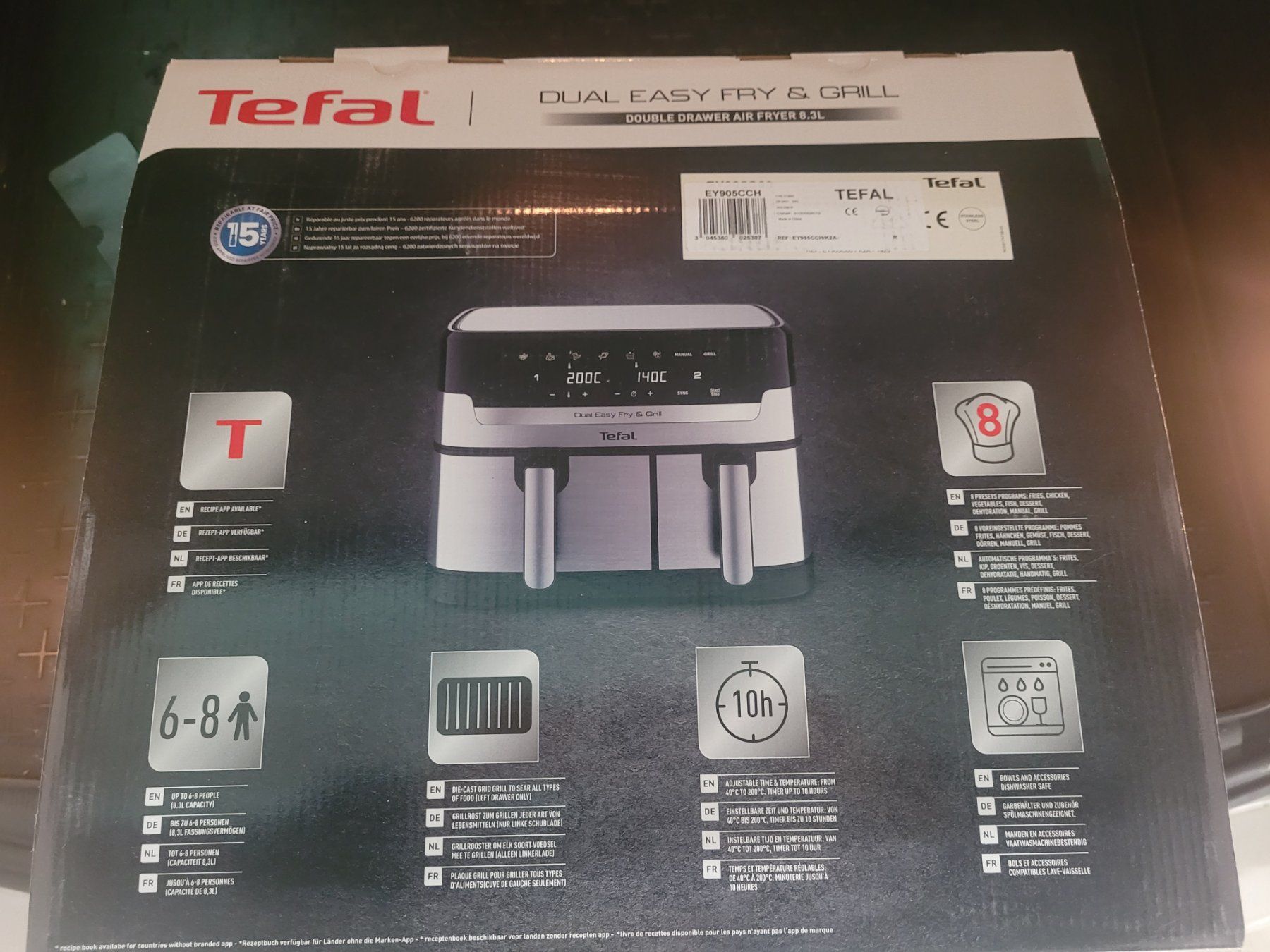 Tefal Küchengeräte: Fritteuse – Neu (gemäss Beschreibung) aus Wittenbach von Pupatz 2