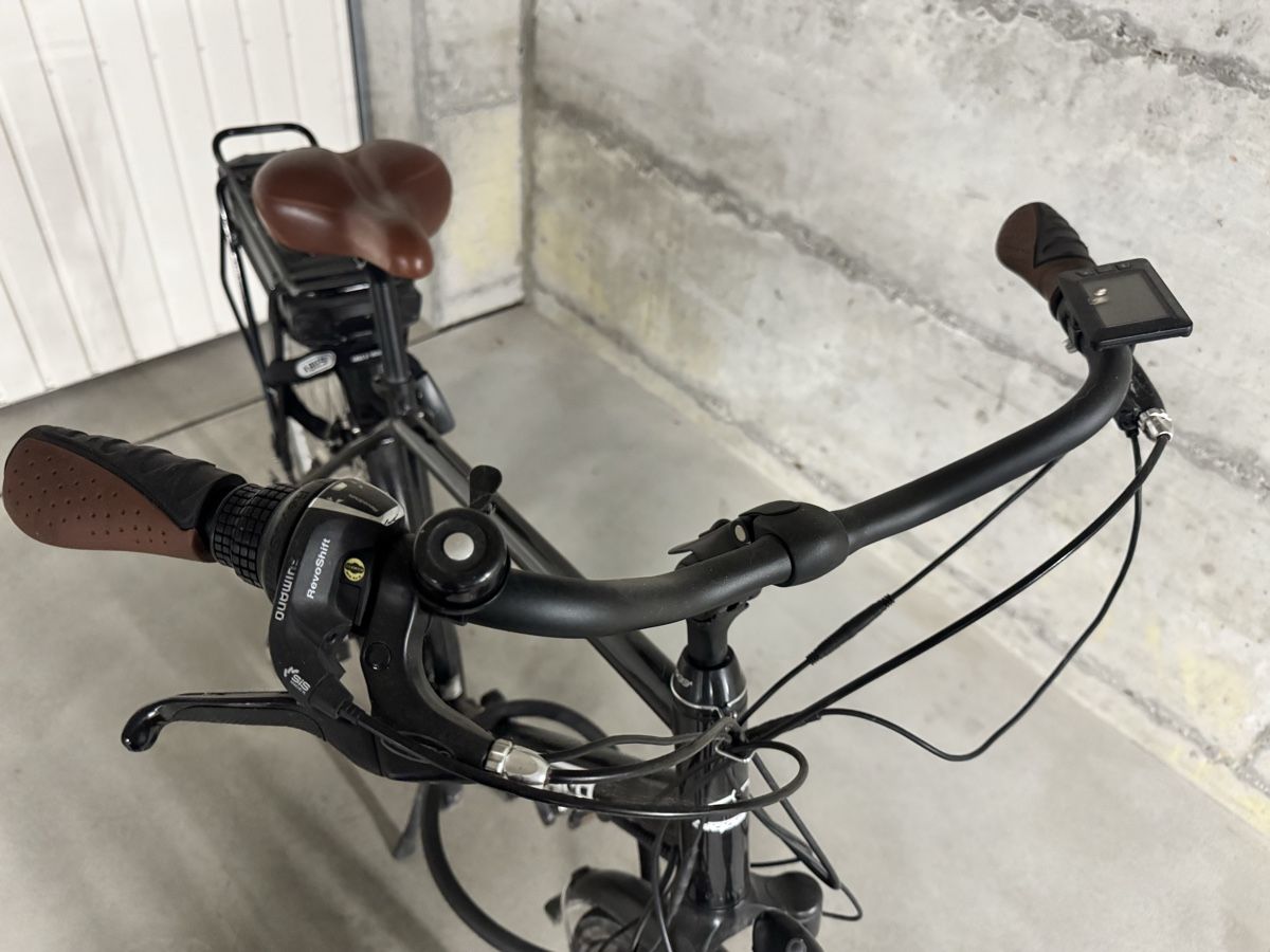 Leopard Biciclette: Elektro Velo Leopard schwarz gebraucht mit Akku – Difettoso da Küttigen venduto da B-Man 5