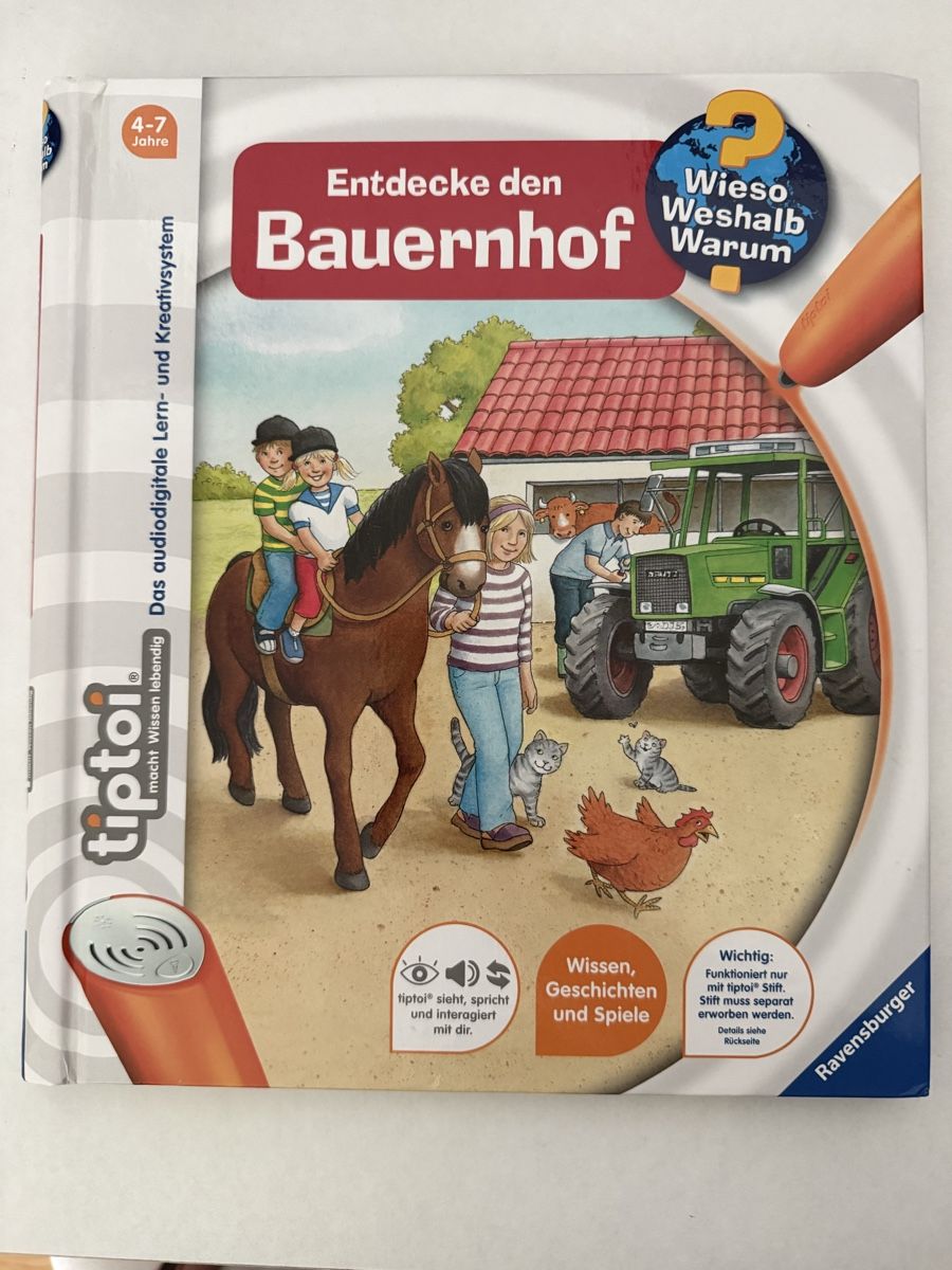 Libri: 3 Tiptoi Bücher im Set Alter 4-7 – Usato da Perlen venduto da sha_wpb2 3
