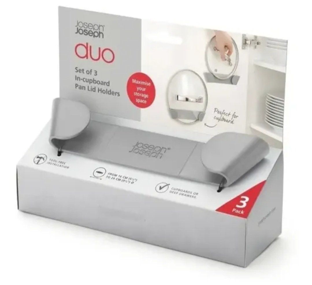 Joseph Joseph Sonstiges für Haushalt & Wohnen: Joseph Joseph Duo Deckelhalter Set 3 neu – Neu und originalverpackt aus Siebnen von KiKla-Siebnen 7