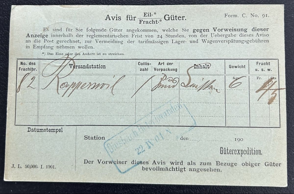 Alle Briefmarken: Avis Karte Diesbach Betschwanden – Gebraucht aus Horw von Tellbub 1
