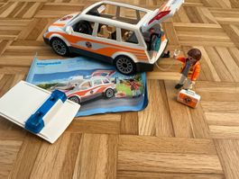 Playmobil 70050 - Notarzt-PKW mit Licht und Sound