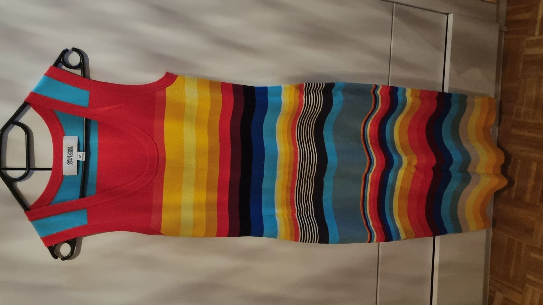 Kleider: Christopher John Rogers robe multicolore taille S / M – Neu (gemäss Beschreibung) aus Vevey von fer3ica