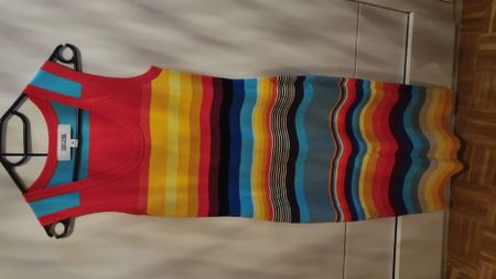 Christopher John Rogers robe multicolore taille S / M