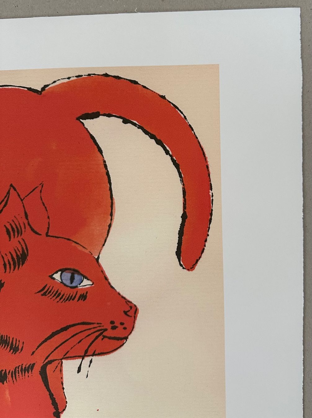 Gemälde: Warhol: Sam the Cat, POP Art 50/100 – Neu (gemäss Beschreibung) aus Meilen von Smgdesign 4