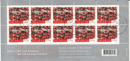 CH Briefmarken Lot Jahresset Kleinbögen gestempelt 2013