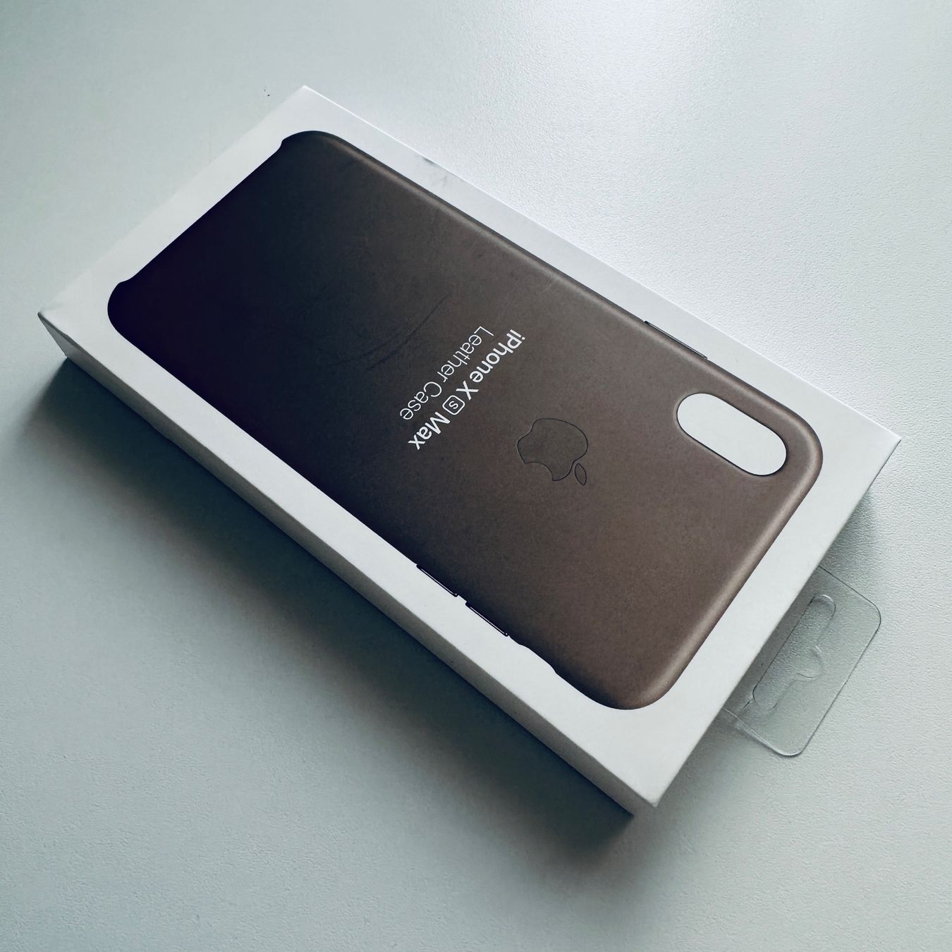 Apple Cover & Protezioni schermo: iPhone XS Max Schutzhülle Apple Leder Case Hülle Cover – Nuovo e nell'imballaggio originale da Basel venduto da MY.AIRPODS.SHOP 2