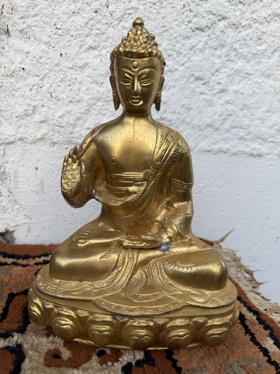 Statuette: Abhaya Mudra Buddha Statue – Usato da Würenlos venduto da Mueller1970 4