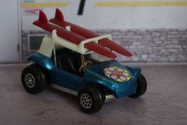 Corgi GP Beach Buggy mit Brett SELTEN TOP !!!!!!!!!!!!!!!!