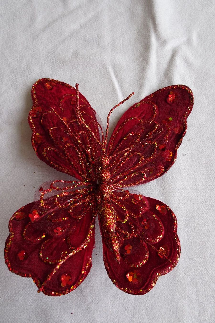 Tutte le decorazioni: Deko Schmetterling rot – Usato da Strengelbach venduto da schmetterling20