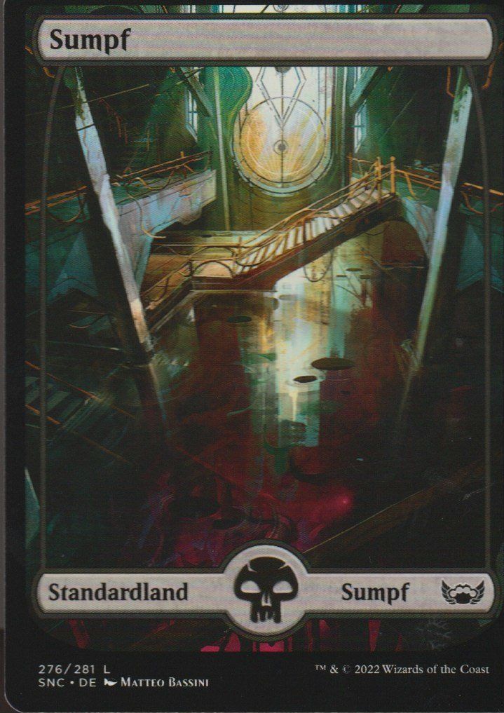 Magic The Gathering Sammelbilder & Trading cards: TCG Magic The Gathering MTG De SNC BASIC LANDS 276 Sumpf – Neu (gemäss Beschreibung) aus Vezia von Aquarius_Age